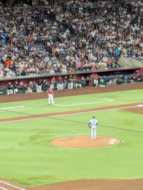 Shohei Ohtani on the mound
